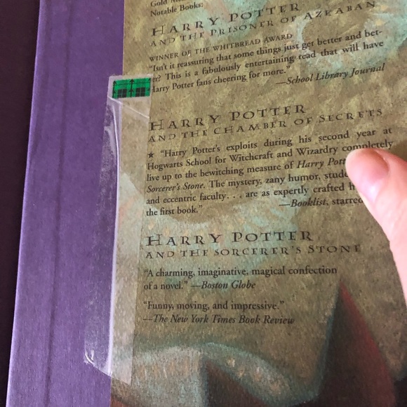 🎃🍎Harry Potter & the Goblet of Fire1st Ed. book w/errors? 650 $40 or $35 w/offer - Picture 4 of 4